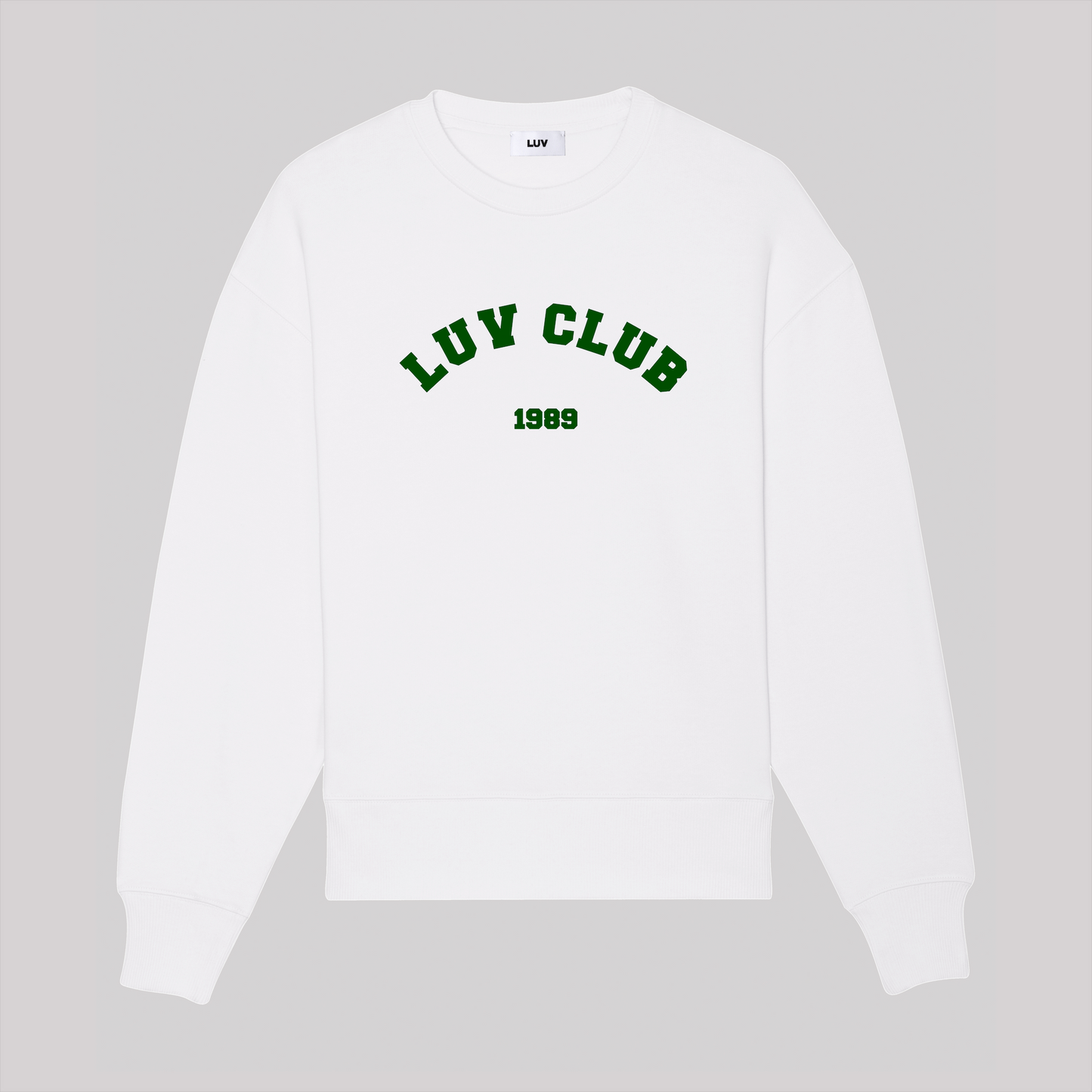 Luv Club 1989 Sweatshirt (White)